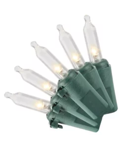 Home Accents Holiday 100L Warm White Mini LED Twinkle Lights