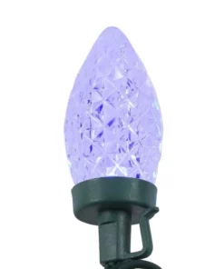 Home Accents Holiday 50L Warm White-To-Multi Faceted C9 LED Lights -Home Accents Holiday Shop home accents holiday christmas string lights ty1190 1415 1f 1000