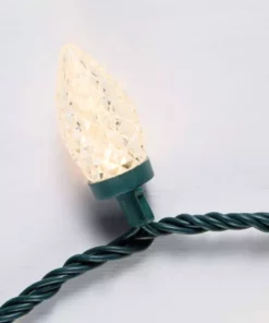 Home Accents Holiday 50L Warm White-To-Multi Faceted C9 LED Lights -Home Accents Holiday Shop home accents holiday christmas string lights ty1190 1415 77 1000