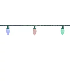 Home Accents Holiday 50L Warm White-To-Multi Faceted C9 LED Lights -Home Accents Holiday Shop home accents holiday christmas string lights ty1190 1415 a0 1000
