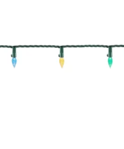 Home Accents Holiday 50L Multi Faceted C3 LED Lights -Home Accents Holiday Shop home accents holiday christmas string lights ty287 815s 40 1000