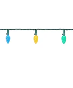 Home Accents Holiday 50L Multi Faceted C6 LED Lights -Home Accents Holiday Shop home accents holiday christmas string lights ty289 815ml 1 40 1000