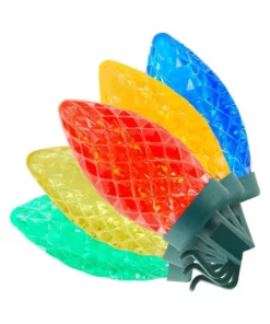 Home Accents Holiday 25L Multi Faceted C9 LED Lights