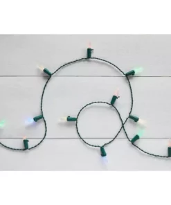 Home Accents Holiday 50L Warm White-Multi Mini Faceted LED Lights -Home Accents Holiday Shop home accents holiday christmas string lights ty397 1115 m5 40 1000