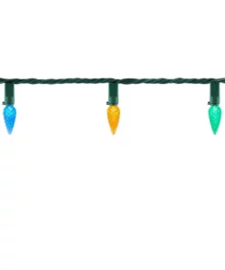 Home Accents Holiday 200L Multi Faceted C6 LED Steady Lit Lights -Home Accents Holiday Shop home accents holiday christmas string lights ty427 1915m 40 1000