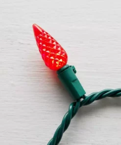 Home Accents Holiday 150L Multi Faceted C6 LED Lights -Home Accents Holiday Shop home accents holiday christmas string lights ty615 1815m 1d 1000