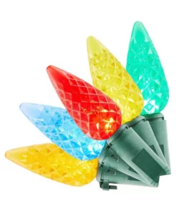 Home Accents Holiday 150L Multi Faceted C6 LED Lights