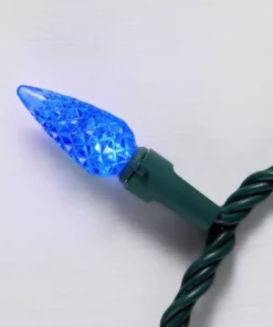 Home Accents Holiday 100L Multi Faceted C6 LED Steady Lit Lights 11 Home Accents Holiday 100L Multi Faceted C6 LED Steady Lit Lights -Home Accents Holiday Shop home accents holiday christmas string lights ty621 1715m 40 1000