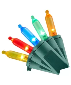 Home Accents Holiday 100L Multi Mini LED Steady Lit Lights