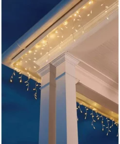 Home Accents Holiday 300L Warm White Mini LED Icicle Steady Lit 17 Home Accents Holiday 300L Warm White Mini LED Icicle Steady Lit -Home Accents Holiday Shop home accents holiday christmas string lights ty627 1715ww c3 1000