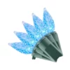 Home Accents Holiday 50L Blue Faceted C3 LED Steady Lit