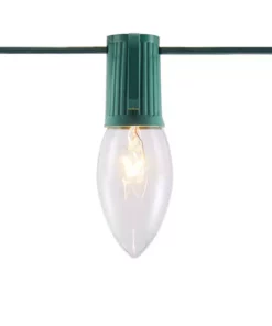 Home Accents Holiday 25L Clear Incandescent C9 Lights -Home Accents Holiday Shop home accents holiday christmas string lights w11c0055 40 1000