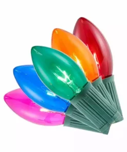 Home Accents Holiday 25L Multi Incandescent C9 Lights