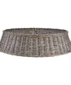 Home Accents Holiday 42 in Rattan Christmas Tree Collar