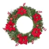 Home Accents Holiday 30 in Prelit Berry Bliss Wreath -Home Accents Holiday Shop home accents holiday christmas wreaths 21gr50165 64 1000