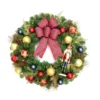Home Accents Holiday 30 in. Festive Nutcracker Battery Operated Pine LED Pre-Lit Artificial Christmas Wreath with Timer -Home Accents Holiday Shop home accents holiday christmas wreaths 22ne50006 64 1000 1