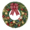 Home Accents Holiday 30 in Prelit Nutcracker Wreath -Home Accents Holiday Shop home accents holiday christmas wreaths 22ne50006 64 1000