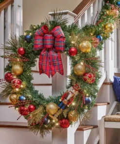 Home Accents Holiday 30 in Prelit Nutcracker Wreath 15 Home Accents Holiday 30 in Prelit Nutcracker Wreath -Home Accents Holiday Shop home accents holiday christmas wreaths 22ne50006 77 1000