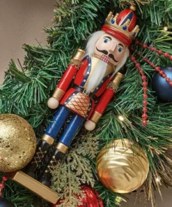 Home Accents Holiday 30 in Prelit Nutcracker Wreath 12 Home Accents Holiday 30 in Prelit Nutcracker Wreath -Home Accents Holiday Shop home accents holiday christmas wreaths 22ne50006 a0 1000