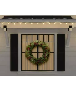 Home Accents Holiday 36 in. Woodmoore Battery Operated Mixed Pine LED Pre-Lit Artificial Christmas Wreath with Timer 10 Home Accents Holiday 36 in. Woodmoore Battery Operated Mixed Pine LED Pre-Lit Artificial Christmas Wreath with Timer -Home Accents Holiday Shop home accents holiday christmas wreaths chzh3811602th6 40 1000 1