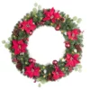 Home Accents Holiday 36 in. Berry Bliss Battery Operated Mixed Pine LED Pre-Lit Artificial Christmas Wreath with Timer -Home Accents Holiday Shop home accents holiday christmas wreaths chzh3811995th9 64 1000 1