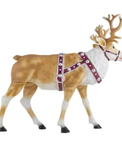Home Accents Holiday 4.5 ft LED Reindeer Holiday Yard Decoration
