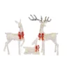 Home Accents Holiday Set Of 3 Warm White LED Deer Family Holiday Yard Decoration -Home Accents Holiday Shop home accents holiday christmas yard decorations 21rt00421111 64 1000