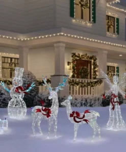 Home Accents Holiday 6 ft Iridescent Ribbon Angel Holiday Yard Decoration -Home Accents Holiday Shop home accents holiday christmas yard decorations 22gm80770 66 1000