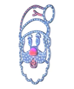 Home Accents Holiday 16 in Hi-Vibrant LED Santa Holiday Yard Decoration 10 Home Accents Holiday 16 in Hi-Vibrant LED Santa Holiday Yard Decoration -Home Accents Holiday Shop home accents holiday christmas yard decorations 22le11008 40 1000