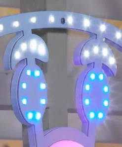 Home Accents Holiday 16 in Hi-Vibrant LED Santa Holiday Yard Decoration 11 Home Accents Holiday 16 in Hi-Vibrant LED Santa Holiday Yard Decoration -Home Accents Holiday Shop home accents holiday christmas yard decorations 22le11008 a0 1000