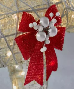 Home Accents Holiday 3 ft Warm White LED Feeding Doe Holiday Yard Decoration -Home Accents Holiday Shop home accents holiday christmas yard decorations 22rt1262211 1d 1000