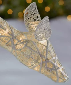 Home Accents Holiday 3 ft Warm White LED Feeding Doe Holiday Yard Decoration -Home Accents Holiday Shop home accents holiday christmas yard decorations 22rt1262211 a0 1000