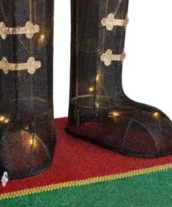 Home Accents Holiday 6 ft Warm White LED Nutcracker Y20 Holiday Yard Decoration -Home Accents Holiday Shop home accents holiday christmas yard decorations 22rt1852214 1d 1000