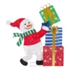 Home Accents Holiday 4 ft Warm White LED Snowman Stacking Gifts Holiday Yard Decoration -Home Accents Holiday Shop home accents holiday christmas yard decorations 22rt1932214 64 1000