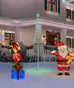 Home Accents Holiday 5 ft Warm White LED Santa with Teddy Bear Holiday Yard Decoration 11 Home Accents Holiday 5 ft Warm White LED Santa with Teddy Bear Holiday Yard Decoration -Home Accents Holiday Shop home accents holiday christmas yard decorations 22rt1942214 1d 1000