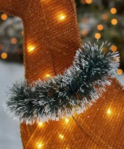 Home Accents Holiday 58 in Warm White LED 2D Set Of 3 Deer Holiday Yard Decoration -Home Accents Holiday Shop home accents holiday christmas yard decorations 22rt2092214 a0 1000