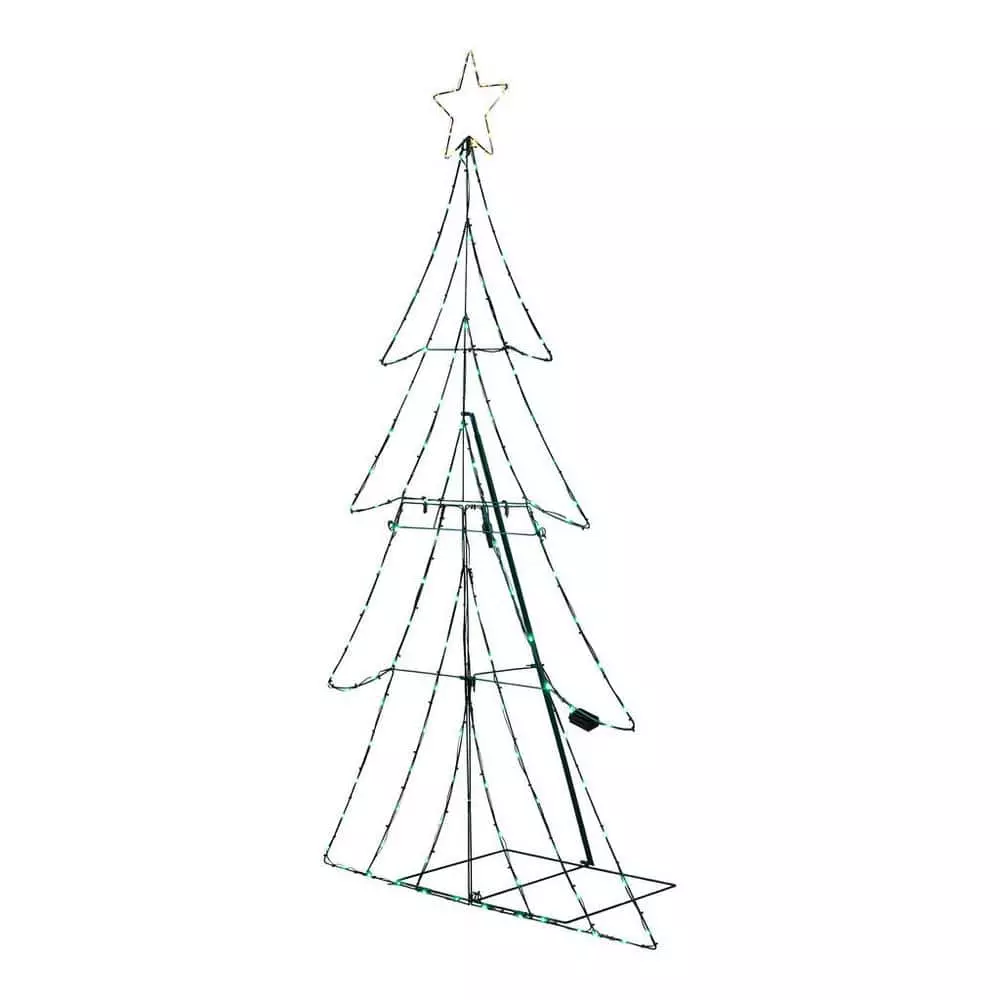 Home Accents Holiday 5.5 ft Silhouette Christmas Tree Holiday Yard Decoration 5 Home Accents Holiday 5.5 ft Silhouette Christmas Tree Holiday Yard Decoration - Image 3