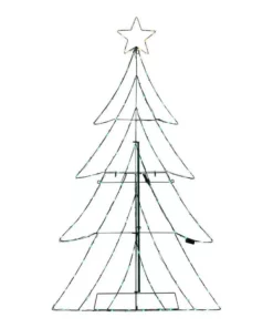 Home Accents Holiday 5.5 ft Silhouette Christmas Tree Holiday Yard Decoration