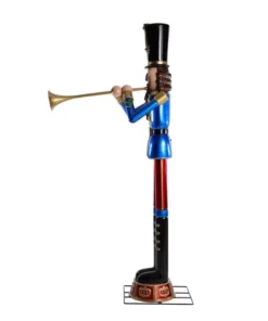 Home Accents Holiday 8 ft Trumpeting Nutcracker Holiday Yard Decoration -Home Accents Holiday Shop home accents holiday christmas yard decorations 22sv23302 44 1000