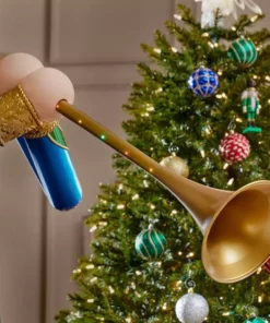 Home Accents Holiday 8 ft Trumpeting Nutcracker Holiday Yard Decoration -Home Accents Holiday Shop home accents holiday christmas yard decorations 22sv23302 a0 1000