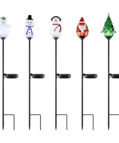 Home Accents Holiday Solar LED Assorted Yard Stake Holiday Yard Decoration