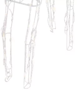 Home Accents Holiday 4 ft Warm White LED White Wire Buck Holiday Yard Decoration -Home Accents Holiday Shop home accents holiday christmas yard decorations ty070 1713 66 1000