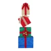 Home Accents Holiday 4.5 ft LED Stacked Gift Box Set Holiday Yard Decoration -Home Accents Holiday Shop home accents holiday christmas yard decorations ty545 2014 64 1000