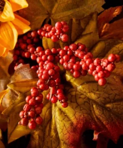 Home Accents Holiday 30 in Sunflower and Berry Fall Harvest Wreath -Home Accents Holiday Shop home accents holiday fall wreaths 21ge10032 1d 1000