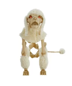 Home Accents Holiday 17 in. Animated Skeleton Poodle with LED Eyes -Home Accents Holiday Shop home accents holiday halloween animatronics 22pa17071 40 1000