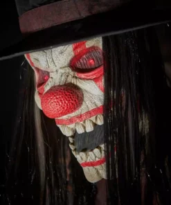 Home Accents Holiday 7 ft Animated Teary the Clown Halloween Animatronic -Home Accents Holiday Shop home accents holiday halloween animatronics 22sv23267 a0 1000