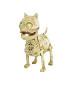 Home Accents Holiday 7 in Animated LED Skeleton Mini Dog