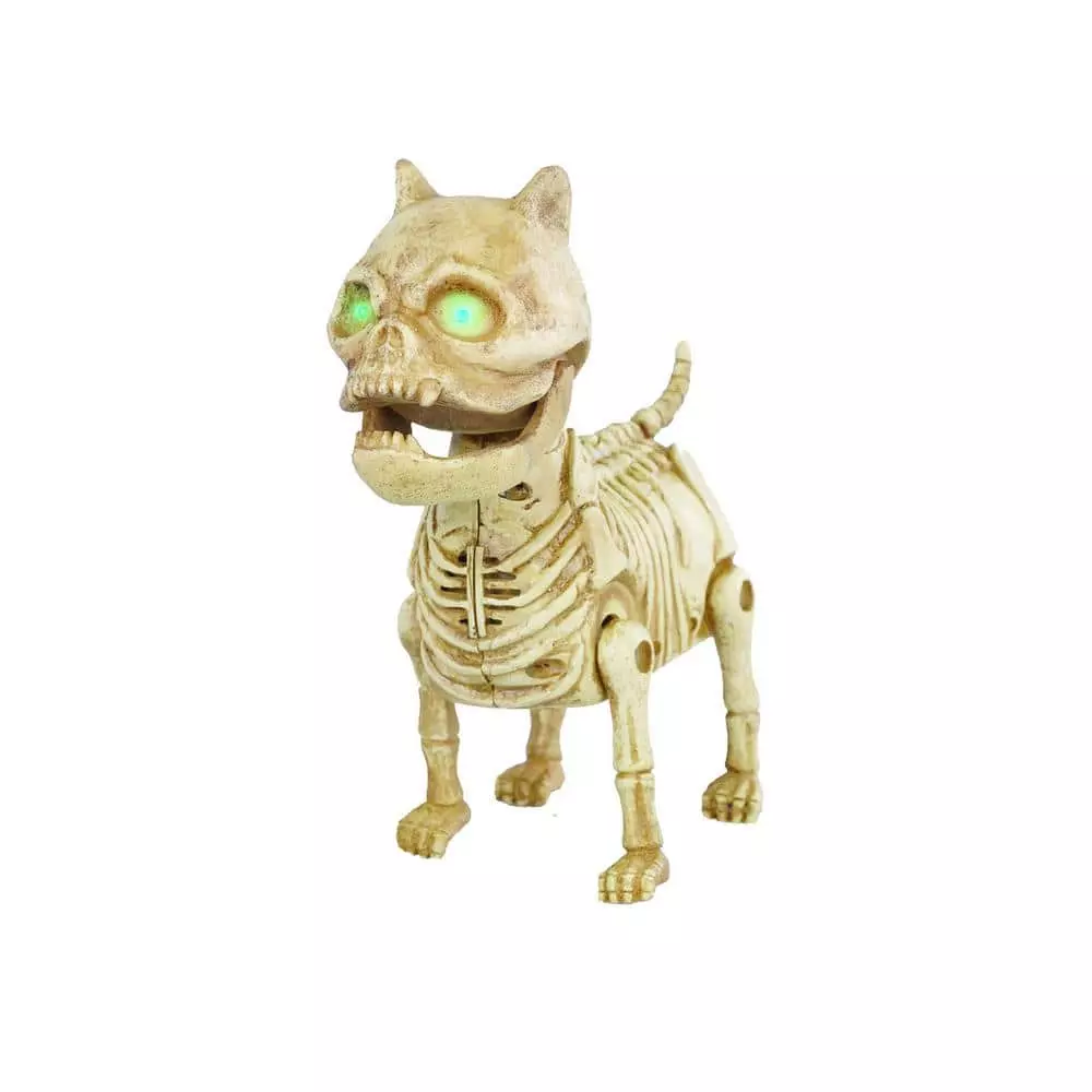 Home Accents Holiday 7 in Animated LED Skeleton Mini Dog 3 Home Accents Holiday 7 in Animated LED Skeleton Mini Dog