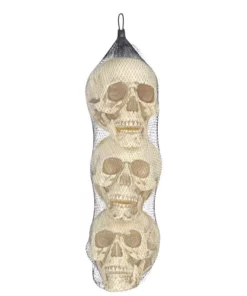 Home Accents Holiday 3-Piece Realistic Bag of Skulls
