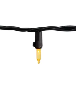 Home Accents Holiday 29 ft 6 in 100-Count Smooth Orange Mini LED Halloween String Lights